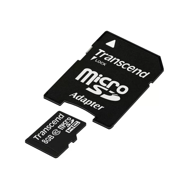 Transcend Premium - Karta pamięci flash (microSDHC/SD-Adapter w zestawie)