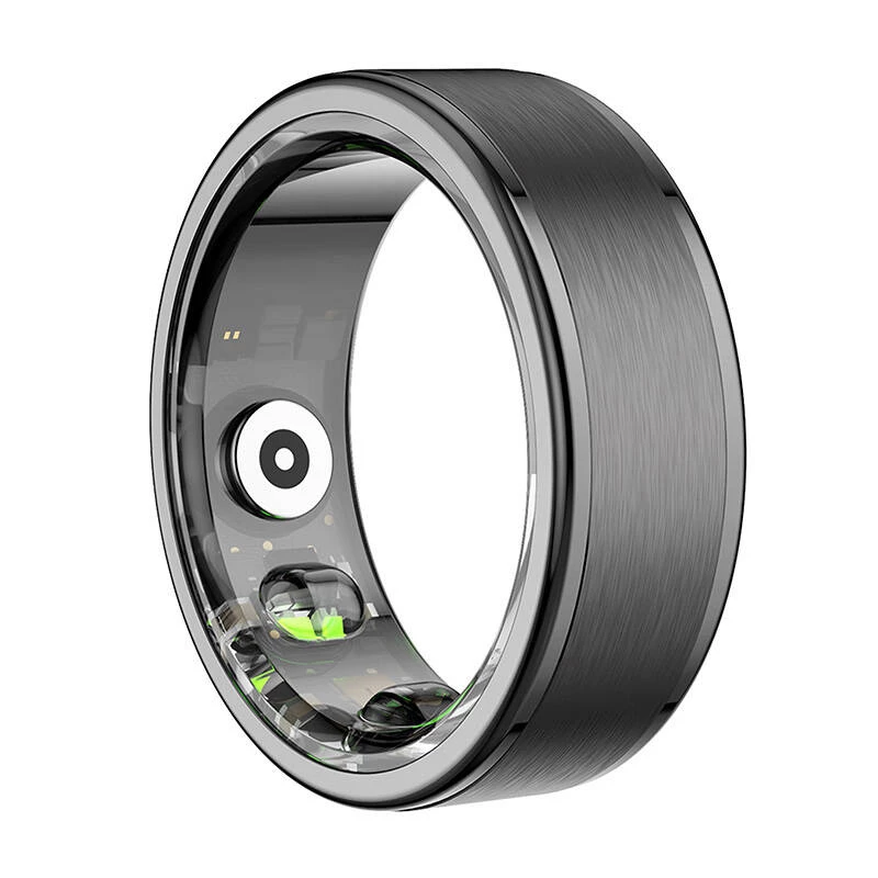 Smart ring Colmi R03 18.9 mm size 9 Czarny — wearable health & notification device