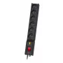 Przedłużacz Lestar LX 610 G-A K.:CZ 3.0M — kabel 5 m, gniazda typu E, 10 A, 250 V, do użytku wewnętrznego, czarny