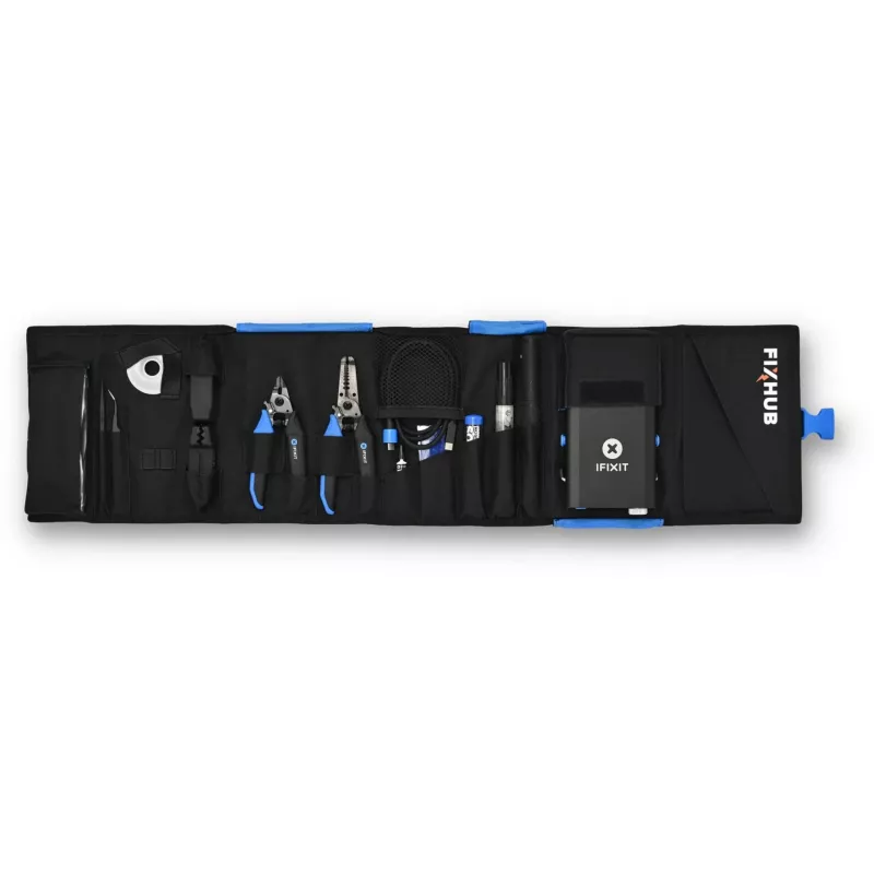 iFixit FixHub Soldering Toolkit kompletny zestaw lutowniczy do każdego projektu, zawiera stację zasilającą i inteligentną lutownicę