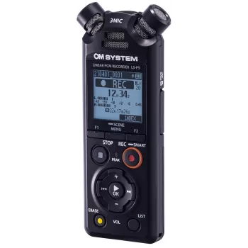 Dyktafon audio Olympus LS-P5 Czarny 149 h czas nagrywania 72 h żywotność baterii