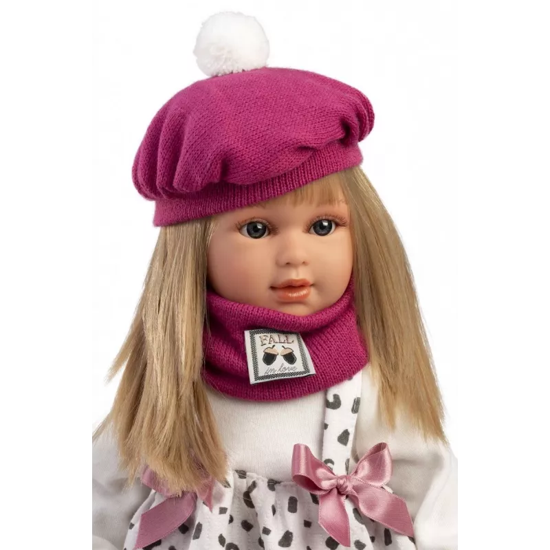 Lalka Llorens Carla 40 cm — realistyczne rysy, miękkie ciało