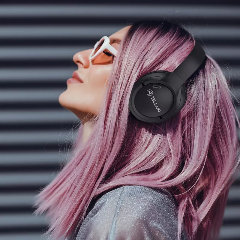 Słuchawki Tellur Vibe Bluetooth nauszne ANC