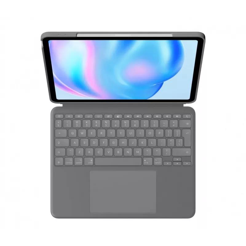 Logitech Combo Touch klawiatura QWERTY US International szary gładzik