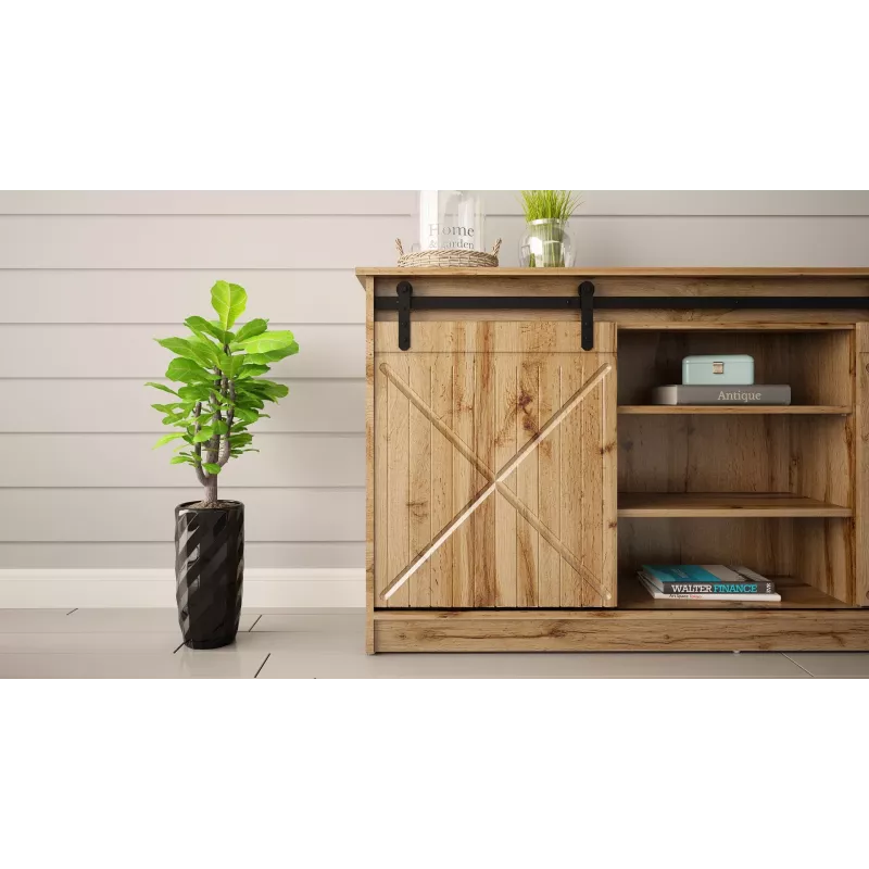 komoda 160x80x35 GRANERO dąb wotan