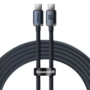 Kabel USB Baseus CAJY000701 2 m USB-C Czarny 0,48 Gbit/s