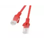 Kabel krosowy sieciowy LANBERG PCU5-20CC-0050-R Cat5e RJ-45 do RJ-45 U/FTP 0,5 m czerwony