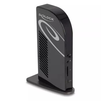 DeLOCK Stacja dokująca USB Type-C Triple Display 4K USB Hub LAN Audio PD 96W