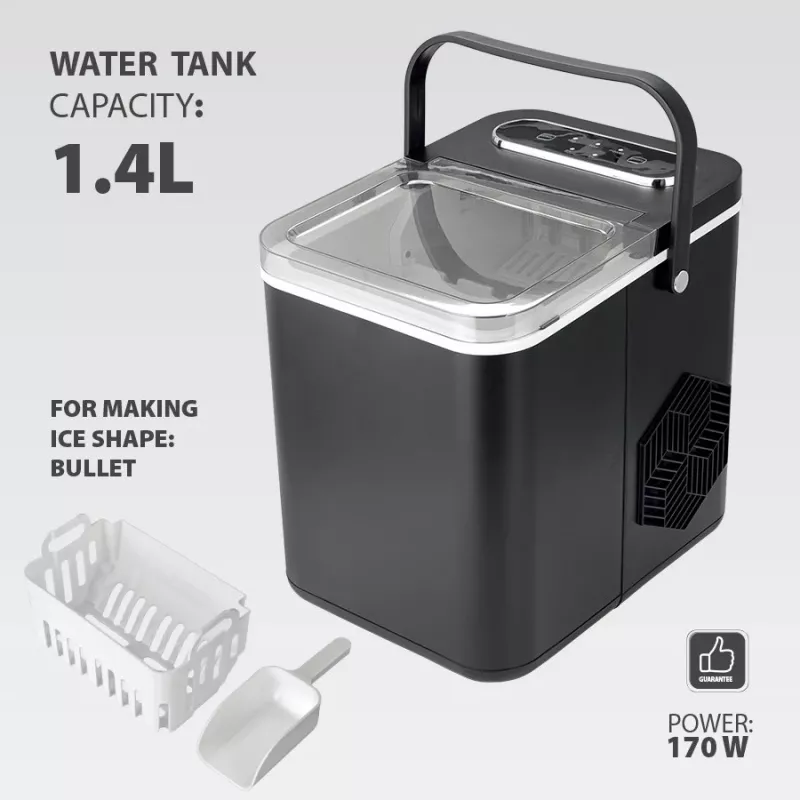 Maestro MR-820 – kompaktowa maszyna do lodu na blat, model MR-820
