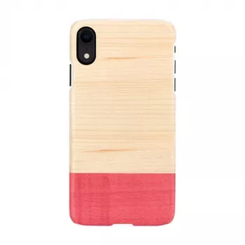 Etui na telefon man and wood do iPhone XR — miss match biały