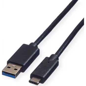 Secomp 11.44.9010 Kabel USB 0,5 m USB 3.2 Gen 1 (3.1 Gen 1) USB A USB C Czarny (11.44.9010)
