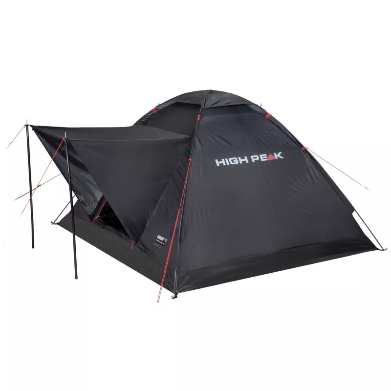 Namiot piramidowy High Peak Beaver 3 3-osobowy sztywna rama wodoodporny 150 cm