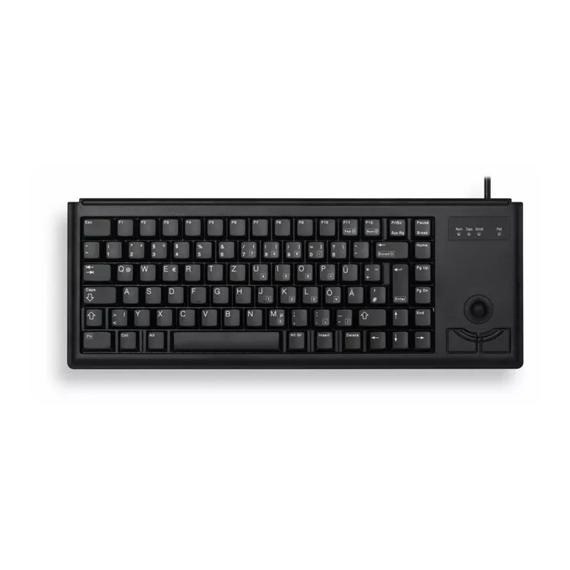 Klawiatura CHERRY G84-4400 USB QWERTY czarna 84 klawisze kabel 1,75 m