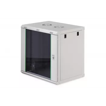 Szafa rackowa naścienna DIGITUS Dynamic-N 12U, 19 cali, 600x450 mm (SxG), IP20, zamek na klucz, niezłożona
