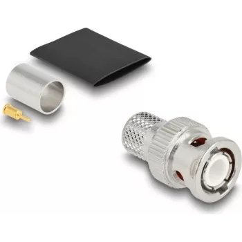 Złącze koncentryczne DELOCK 91770 — adapter RF męski/żeński do kabli koncentrycznych