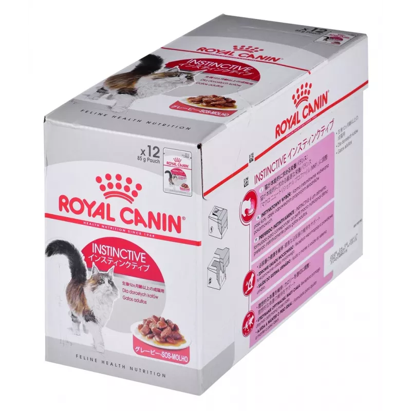Mokra karma dla kota Royal Canin Instinctive 12 x 85 g — drób, dorosły, wsparcie zdrowia układu moczowego
