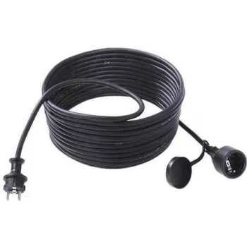 Kabel zasilający Bachmann 343.172 Czarny 25 m