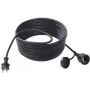 Kabel zasilający Bachmann 343.172 Czarny 25 m