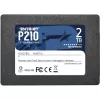2,5-calowy dysk SSD SATA III PATRIOT P210 2 TB — odczyt 500 MB/s, zapis 400 MB/s, 7 mm