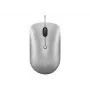 Przewodowa mysz optyczna symetryczna Lenovo 540 USB Type-C, 3 tryby DPI, szara, 4 przyciski, kabel 1,8 m