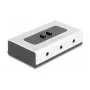 Przełącznik audio DeLOCK 88061 czarny szary wejście/wyjście 3,5 mm