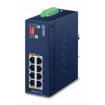 Przemysłowy 4-portowy Gigabitowy przełącznik Ethernet PLANET IP30