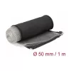 Oplot pleciony ekranujący EMI DeLOCK 20849 1 m x 50 mm czarny