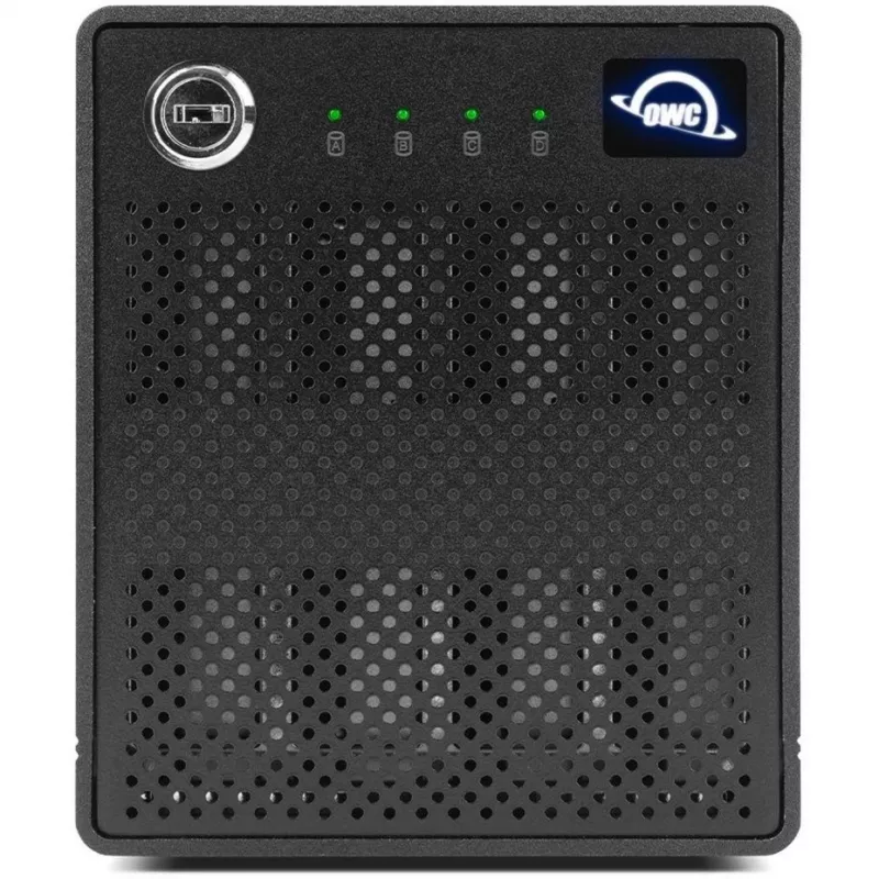 ThunderBay 4 mini, obudowa na dyski czarna, profesjonalna obudowa Thunderbolt 3 na 4 dyski HDD/SSD
