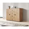 Cama living room sideboard UNI lefkas oak/Czarny