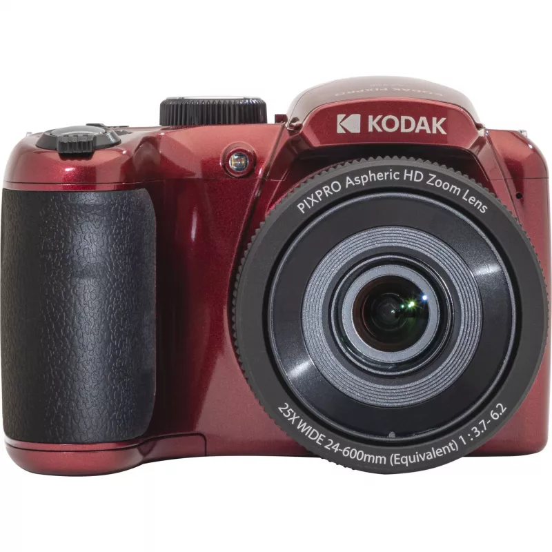 Kodak PIXPRO AZ255 1/2,3 Aparat kompaktowy 16,35 MP BSI CMOS 4608 x 3456 pikseli Czerwony (AZ255RD)