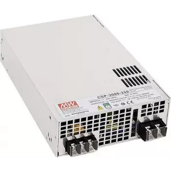 Falownik MEAN WELL CSP-3000-120, 3000 W, wejście 180–264 V, wyjście 120 V, 177.8×278×63.5 mm