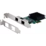 Karta sieciowa Exsys EX-60112 PCIe 2.5 Gigabit, dwuportowa