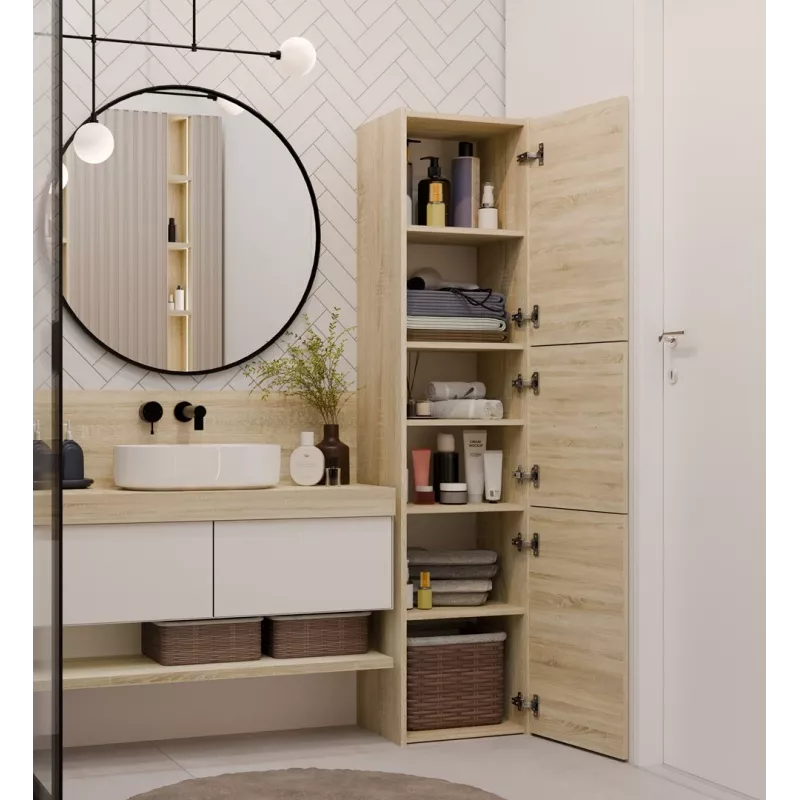 Szafka łazienkowa Topeshop S43 SONOMA Oak