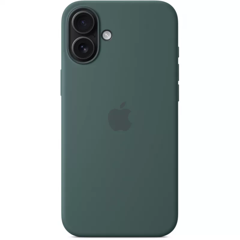 Etui silikonowe Apple iPhone 16 Plus z MagSafe – Jeziorna zieleń