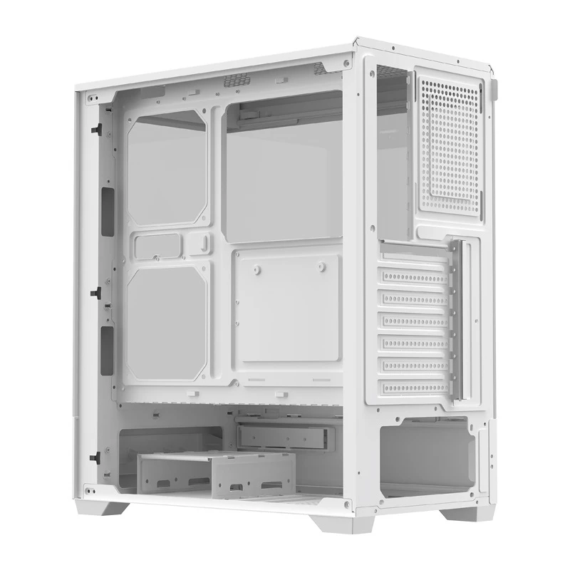 Obudowa komputerowa DarkFlash C365 (biała) kompatybilna z ATX/mATX/Mini-ITX