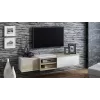 Cama szafka TV SIGMA1 180 dąb dąb sonoma/biały połysk