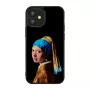 Etui ochronne iKins do Apple iPhone 12 mini — wzór: Dziewczyna z perłą