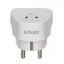 Adapter podróżny SAVIO AP-01, gniazdo US – wtyczka EU