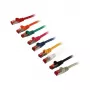 Kabel krosowy RJ45 - CAT6 250 MHz - 10 m czarny - S-STP(S/FTP) - TPE/LSZH(Superflex) - Synergy 21 -