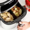 Frytkownica beztłuszczowa Taurus Air Fry 7S 1600 W 6,5 l, stal nierdzewna, 8 programów, 80–200 °C, sterowanie dotykowe