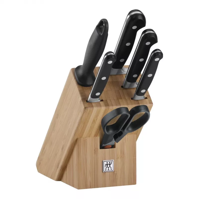 ZWILLING 35621-004-0 komplet noży kuchennych/sztućców 7 szt. Zestaw w etui na noże