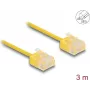 Kabel sieciowy DeLOCK RJ45 Cat.6 UTP 3m Żółty