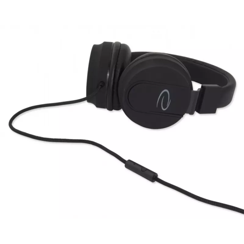 Słuchawki ESPERANZA BONGO EH212K — przewodowe, nauszne, 20–20000 Hz, kabel 1,5 m, czarne