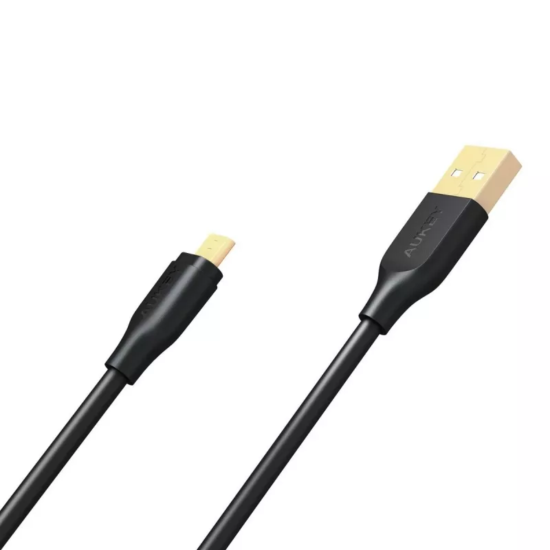 Przewód szybkiego ładowania CB-MD1 Black Quick Charge micro USB-USB | 1m | 5A | 480 Mb/s