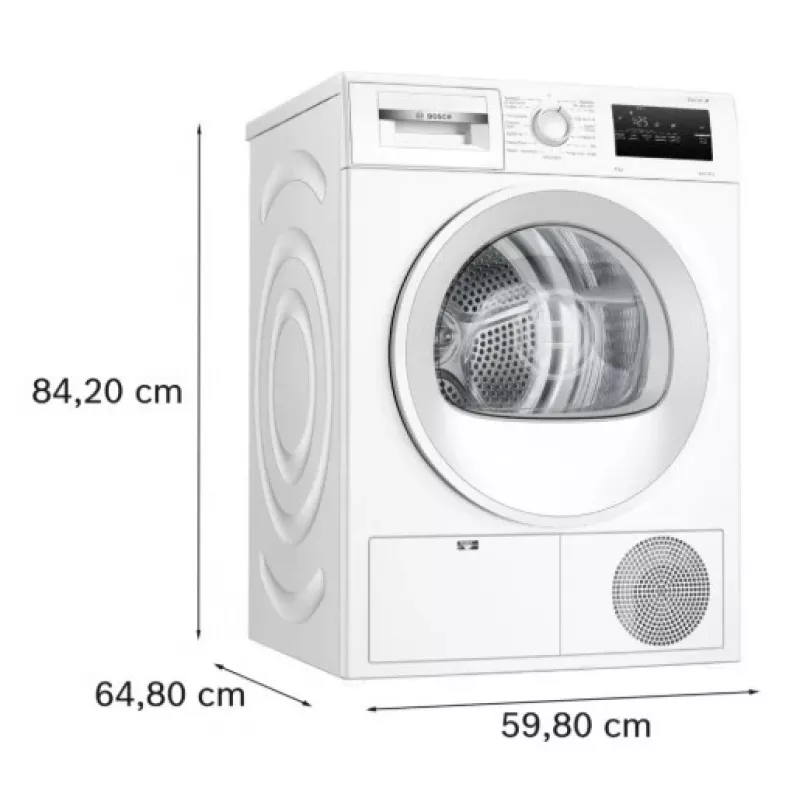 Suszarka bębnowa Bosch WTH86200PL 8 kg pojemność Pompa ciepła