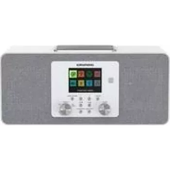 Grundig DTR 6100 2.1 DAB Radio przenośne analogowe i cyfrowe Biały