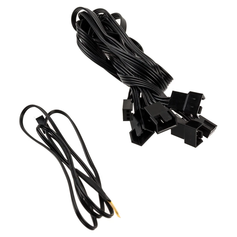 Kontroler wentylatora Lamptron CP530 — automatyczny kontroler wentylatora z RGB, czarny