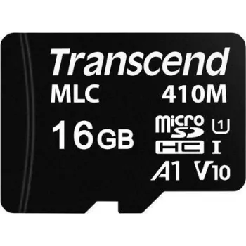 Karta pamięci Transcend 410M 16 GB MicroSDHC MLC Class 10 (TS16GUSD410M)