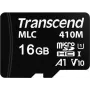 Karta pamięci Transcend 410M 16 GB MicroSDHC MLC Class 10 (TS16GUSD410M)
