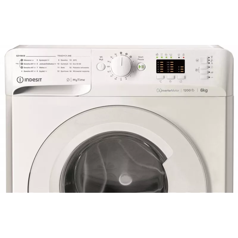 Pralka Indesit Mtwsa 61294 W Pl 1200 obr./min 6 kg